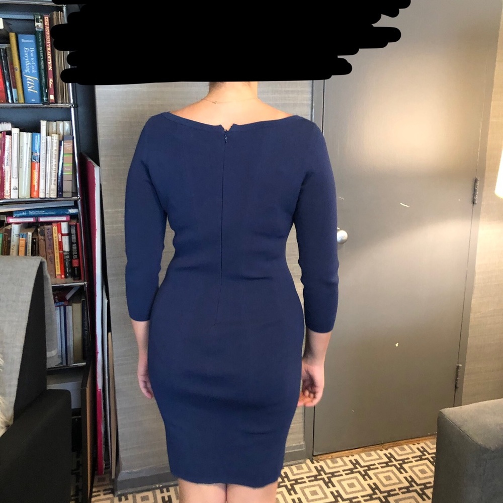 Beautiful Vintage Reiss Blue Dress - Picture 4 of 6